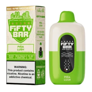 Hidden Hills x Fifty Bar Pina Lush Disposable Vape | From $9.95