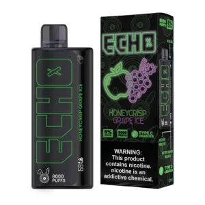 Honeycrisp Grape Ice Disposable Vape (8000 Puffs) by ECHO - Ejuice Store