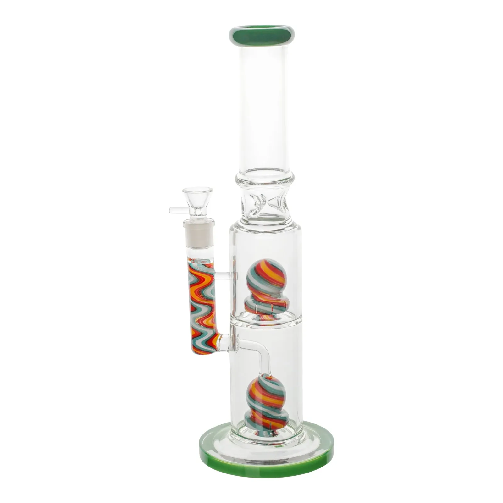 Huge Straight Tube Barbershop Bong - 16in - Image 2