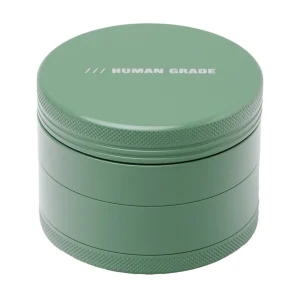 Human Grade 4C Grinder 2.5″ – Premium 4-Part Aluminum, 12 Colors