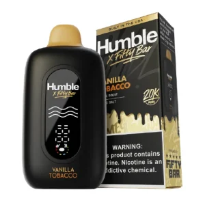 Humble x Fifty Bar Vanilla Tobacco Disposable Vape | From $9.95