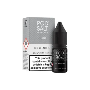 ICE MENTHOL NIC SALT E-LIQUID BY POD SALT