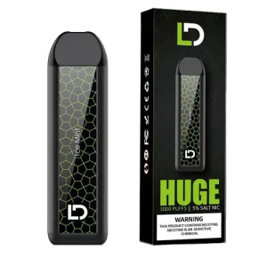 Ice Mint Disposable Pod (3000 Puffs) by Huge - Ejuice Store