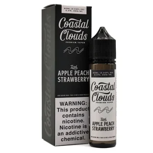 ICED Apple Peach Strawberry - Coastal Clouds Co. - 60mL - 3mg
