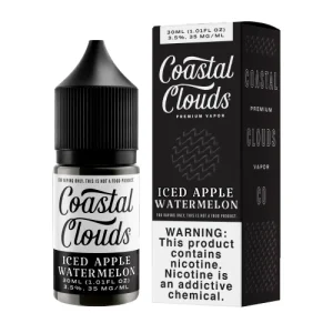 Iced Apple Watermelon by Coastal Clouds Salt Nic 30ml - Ejuice Store