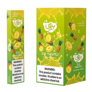 Iced Pineapple Disposable Pod by LOY - Ejuice Store