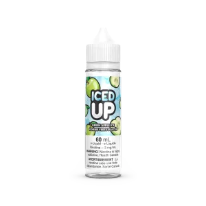 Iced Up Freebase - Green Apple Ice (60mL) | Vape Cloud Canada