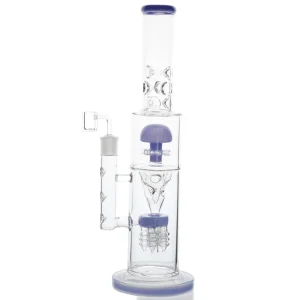 Icey Tree Perc Bong - 17in