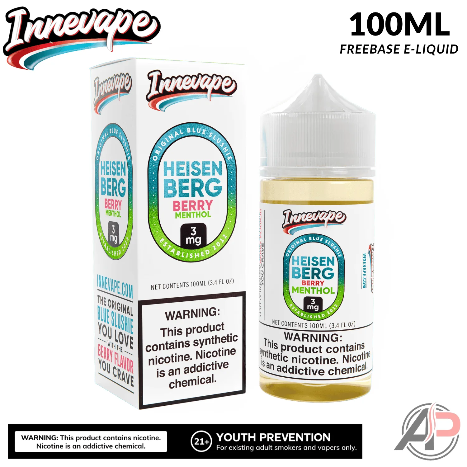 Innevape Heisenberg Berry Menthol E-Liquid 100mL