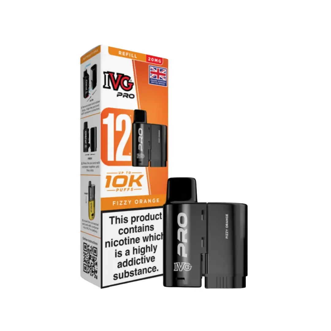 IVG Pro 12 Fizzy Orange Refill Pod