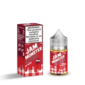 Jam Monster Salts Strawberry 30ml Nic Salt Vape Juice