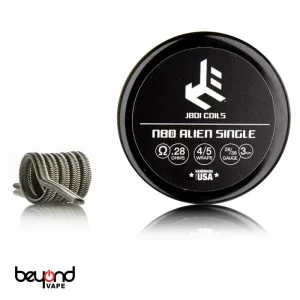 JBOI Vape RDA/RTA Coils N80 Alien Single (0.28 ohm)