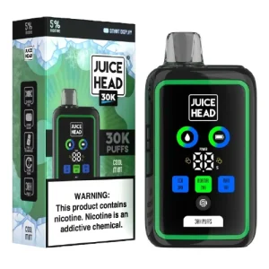 Juice Head 30K Cool Mint Disposable Vape | $12.95
