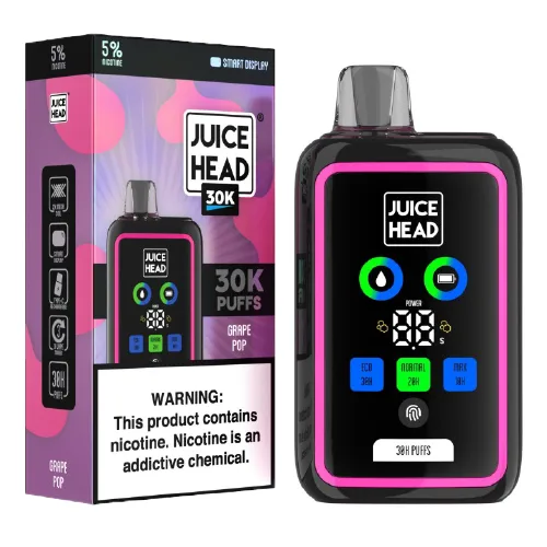 Juice Head 30K Grape Pop Disposable Vape | $12.95