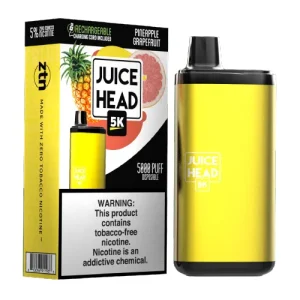 Juice Head 5K Pineapple Grapefruit Disposable Vape | $10.95