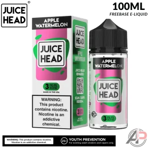 Juice Head Apple Watermelon E-Liquid 100mL