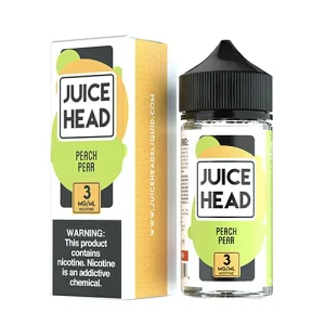 Juice Head E-Liquid Peach Pear 100ml Vape Juice | From $9.95