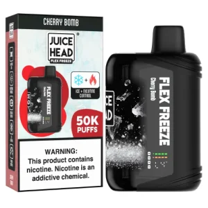 Juice Head Flex Freeze 50K Cherry Bomb Disposable Vape