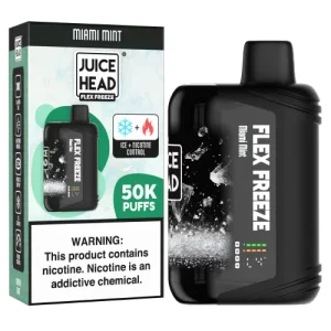 Juice Head Flex Freeze 50K Miami Mint Disposable Vape