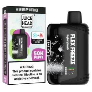 Juice Head Flex Freeze 50K Raspberry Limeade Disposable Vape