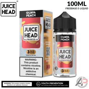 Juice Head Guava Peach Freeze E-Liquid 100mL