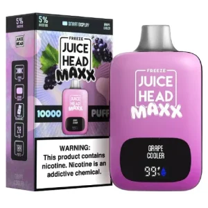 Juice Head Maxx 10K Grape Cooler Disposable Vape | $11.95