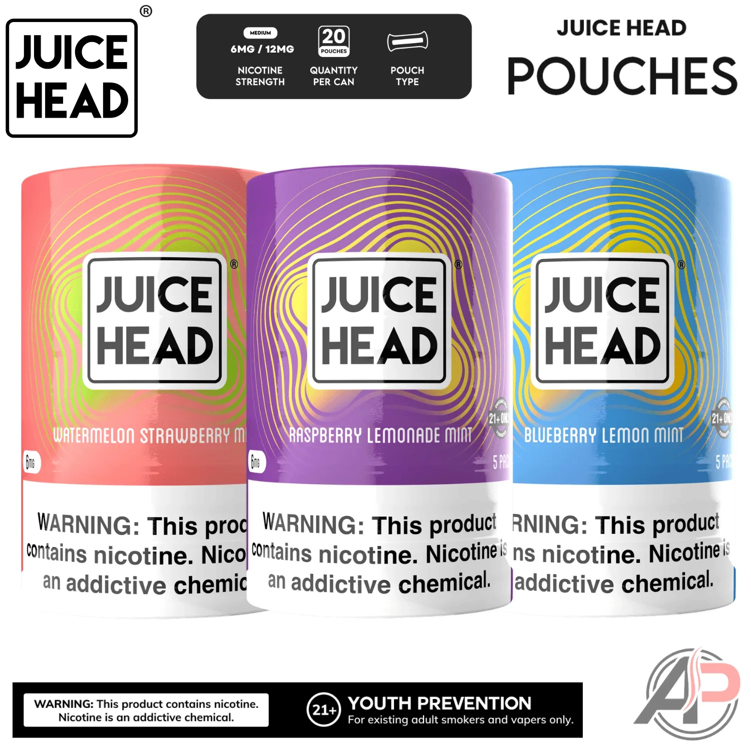 Juice Head Nicotine Pouches - Image 2