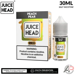 Juice Head Peach Pear Salt Nicotine 30mL
