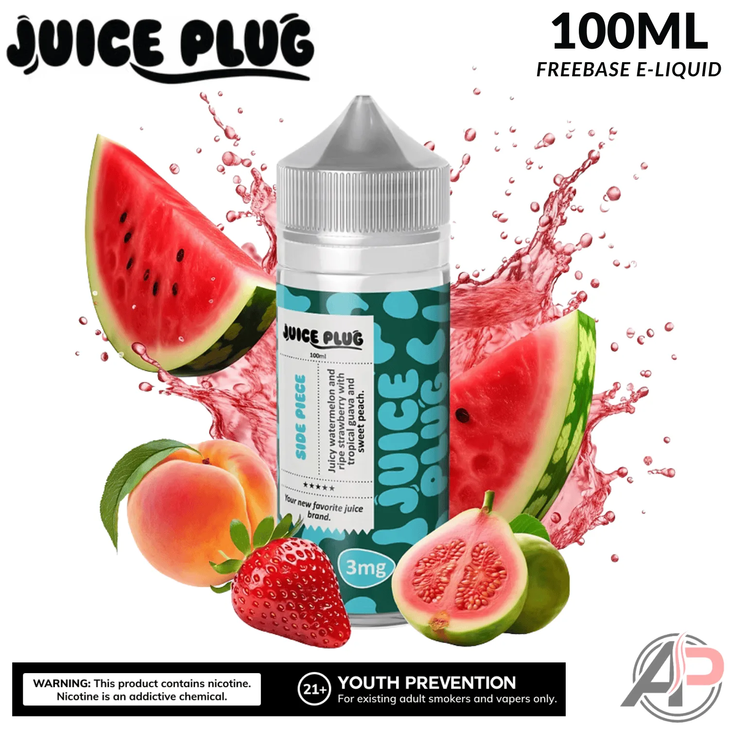 Juice Plug Side Piece E-Liquid 100mL