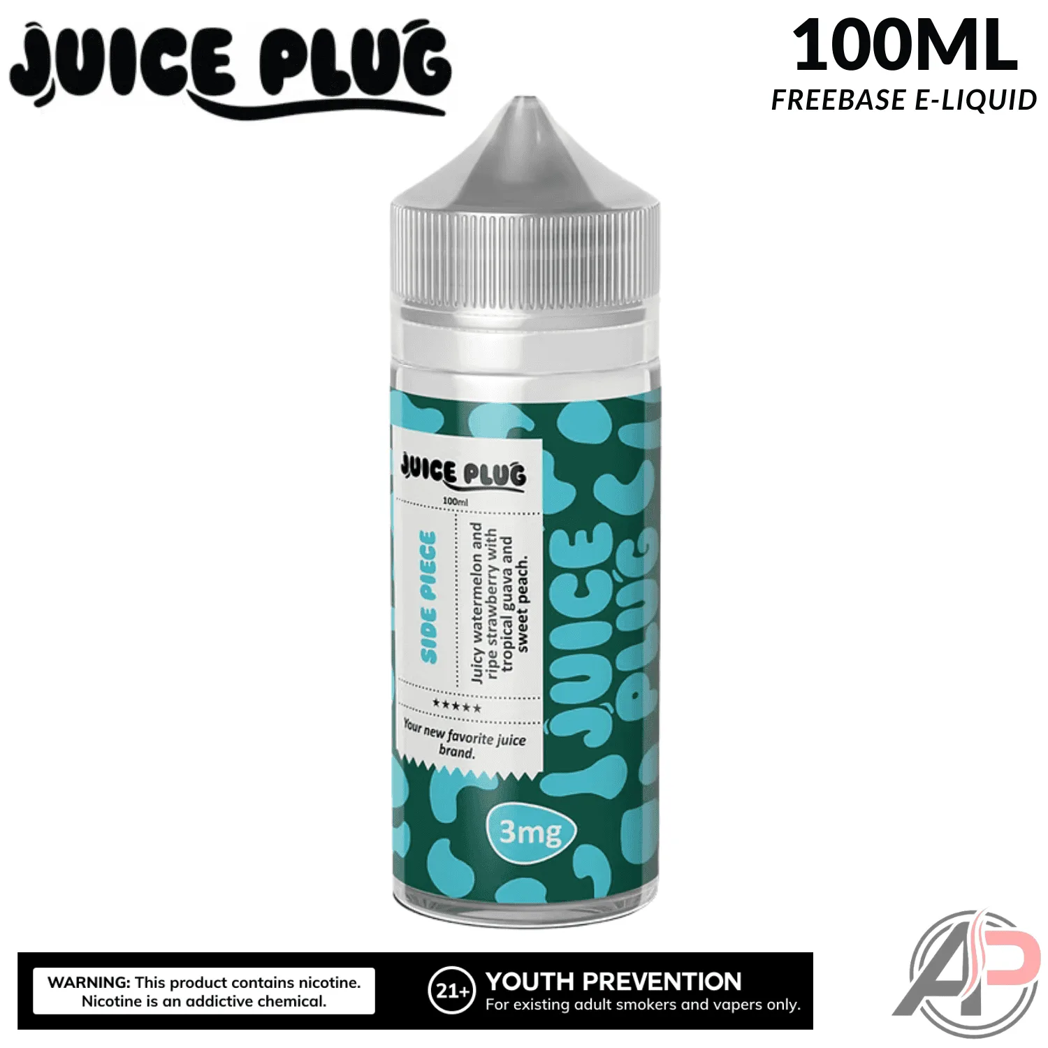 Juice Plug Side Piece E-Liquid 100mL - Image 2