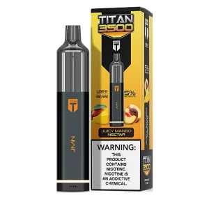 Juicy Mango Nectar Disposable Pod (3500 Puffs) by Titan 3500 - Ejuice Store