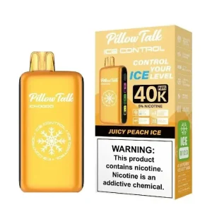 Juicy Peach Ice - Pillow Talk Ice Control IC40000 Disposable