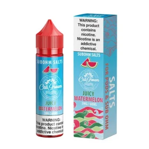 Juicy Watermelon (Wavy Watermelon) by California Grown E-Liquids 60ml - Ejuice Store