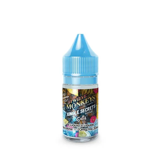 Jungle Secrets Iced SALT – Twelve Monkeys E-Liquid