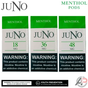 Juno Vape Menthol Pods 4 Pack