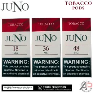 Juno Vape Tobacco Pods 4 Pack