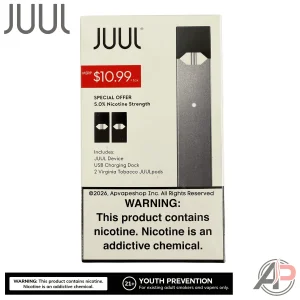 JUUL Virginia Tobacco Starter Kit 2 Pods + Device