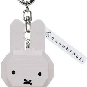 Kawada N-Fig Miffy Red Collectible Keychain Figure 0.9x2x5.7 Inch