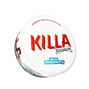 Killa Exclusive Blue Raspberry Nicotine Pouches