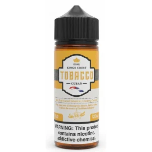 King's Crest Cuban Tobacco 120ml E-Juice