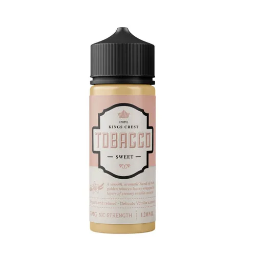 King's Crest SWEET Tobacco 120ml E-Juice - Image 2