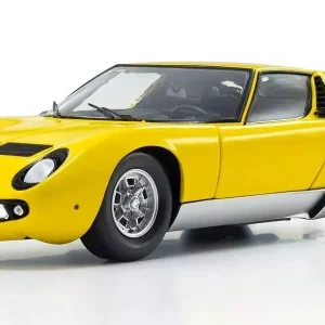 Kyosho 1/18 Scale Lamborghini Miura P400 Yellow Model Ks08314Y