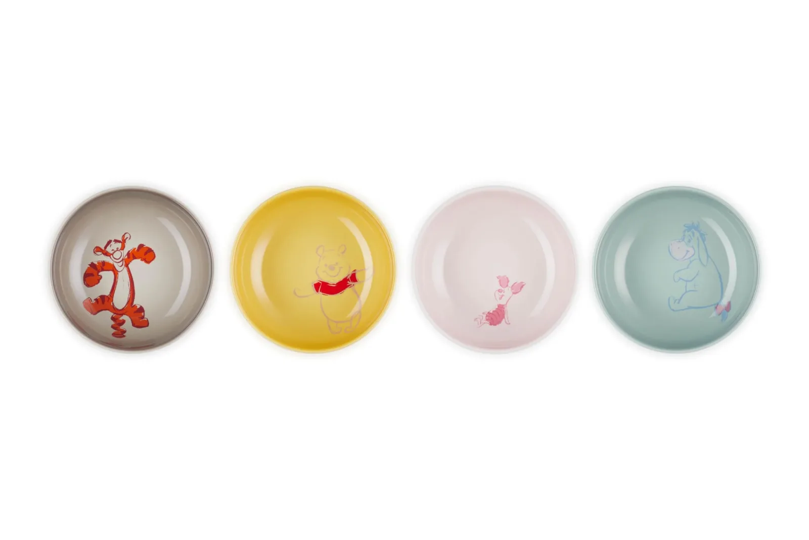 Le Creuset Disney Winnie The Pooh Dish Set 13cm Pack of 4 Official Japan - Image 2