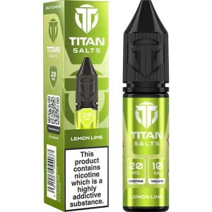Lemon lime Titan Salts e-liquid 10ml