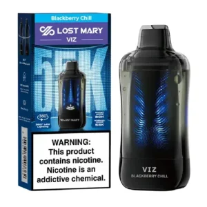 Lost Mary VIZ 55K - Blackberry Chill Disposable Vape | $16.95
