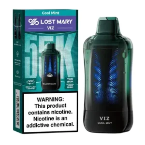 Lost Mary VIZ 55K - Cool Mint 5% Disposable Vape | $16.95