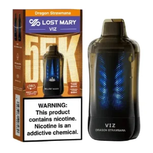 Lost Mary VIZ 55K - Dragon Strawnana Disposable Vape | $16.95