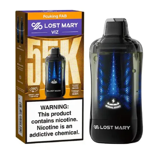 Lost Mary VIZ 55K - Fcuking FAB 5% Disposable Vape | $16.95
