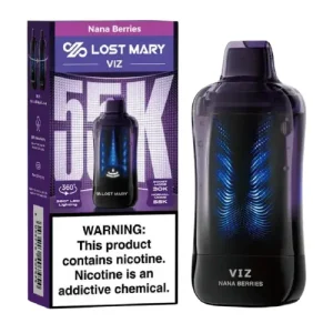 Lost Mary VIZ 55K - Nana Berries Disposable Vape | $16.95