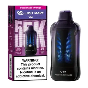 Lost Mary VIZ 55K - Passionade Orange Disposable Vape | $16.95